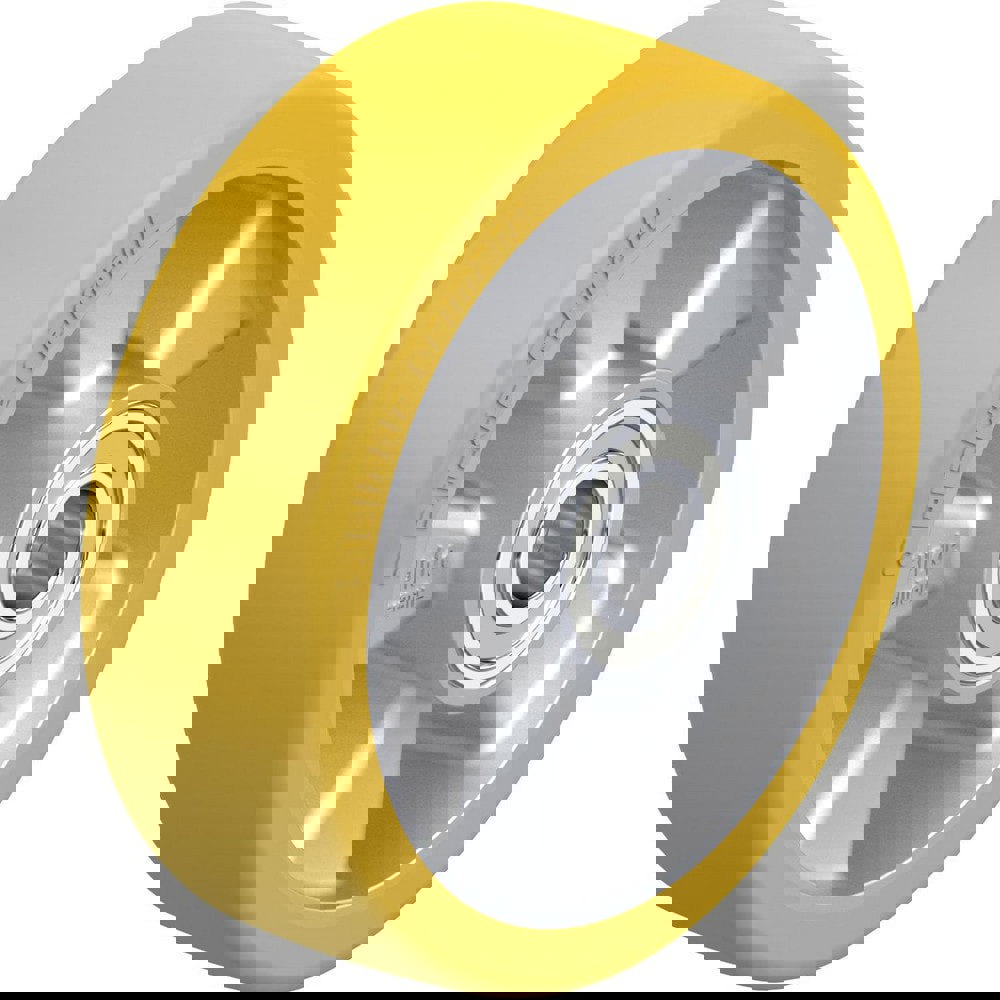 Caster Wheels; Wheel Type: Rigid; Swivel ; Wheel Diameter (Inch): 6 ; Bearing Type: Ball ; Wheel Width (Inch): 2 ; Wheel Core Material: Die-Cast Aluminium ; Wheel Material: Polyurethane