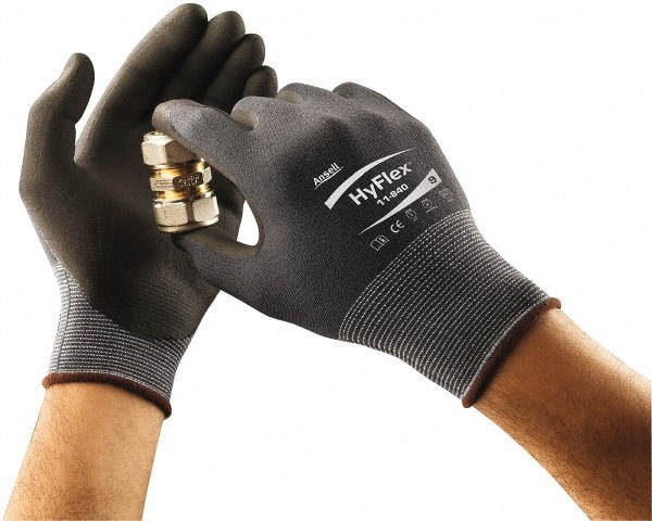 Series 11-840 General Purpose Work Gloves: Large, Nitrile-Coated Nitrile Foam