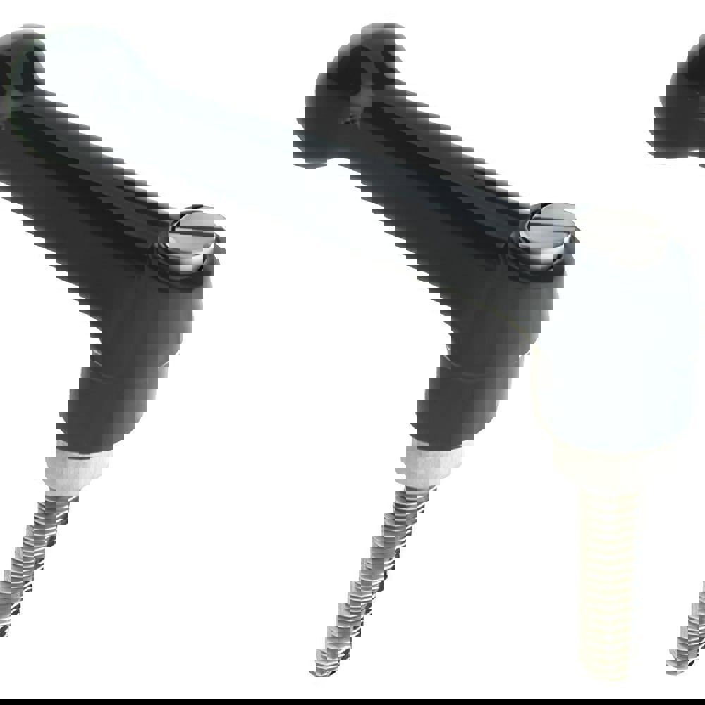 Stud Adjustable Clamping Handle: Zinc