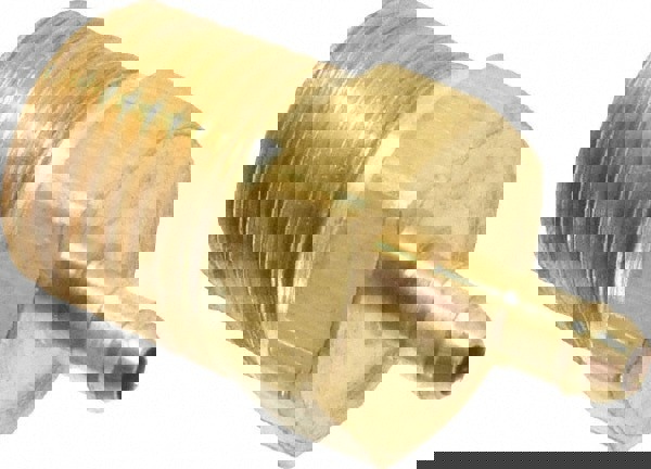 Barbed Tube Male Connector: Multiple Barbs, 1/8-27