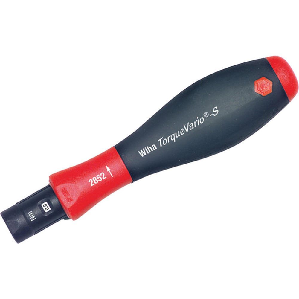 Screwdriver Accessories; Type: Adjustable Handle ; For Use With: Wiha TorqueControl Blades ; Additional Information: 0.1-0.6 Nm
