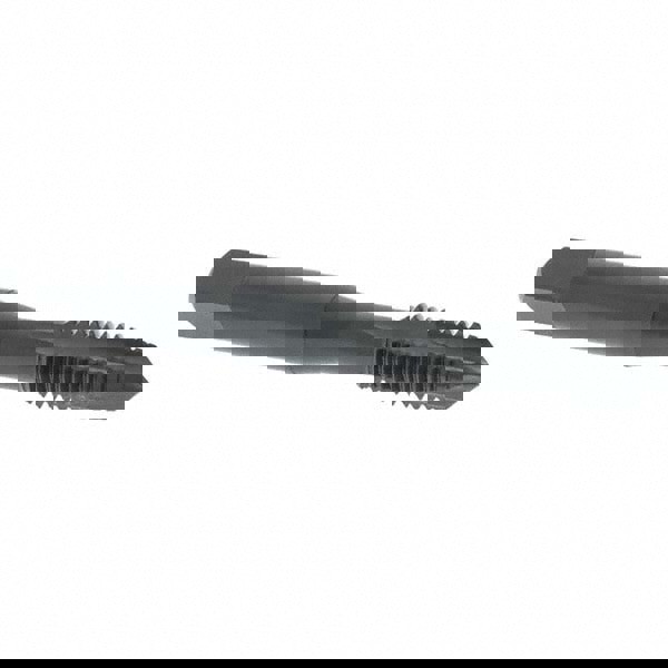 Spiral Point Tap: 3/8-16 UNC, 3 Flutes, Plug Chamfer, HSS-E Vanadium, Steam Oxide Coated