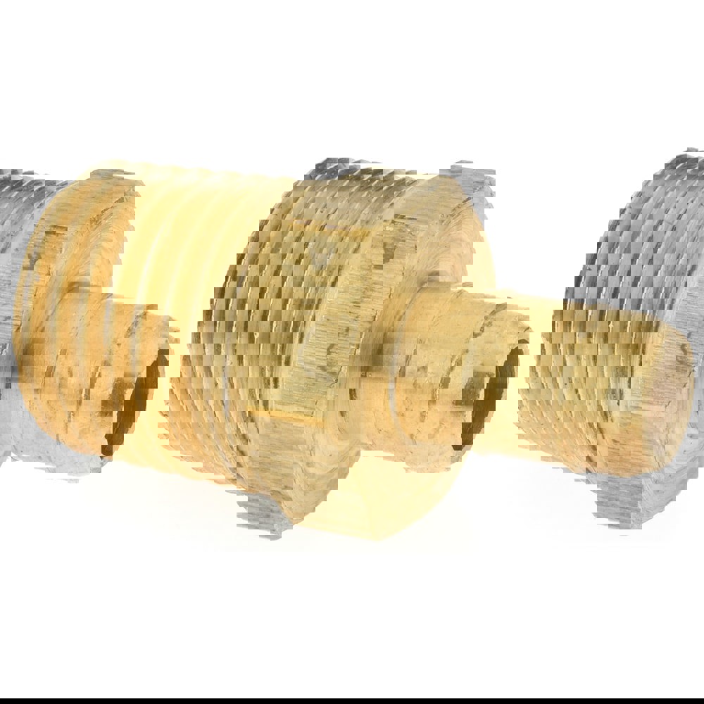 Barbed Tube Male Connector: Multiple Barbs, 1/4-18