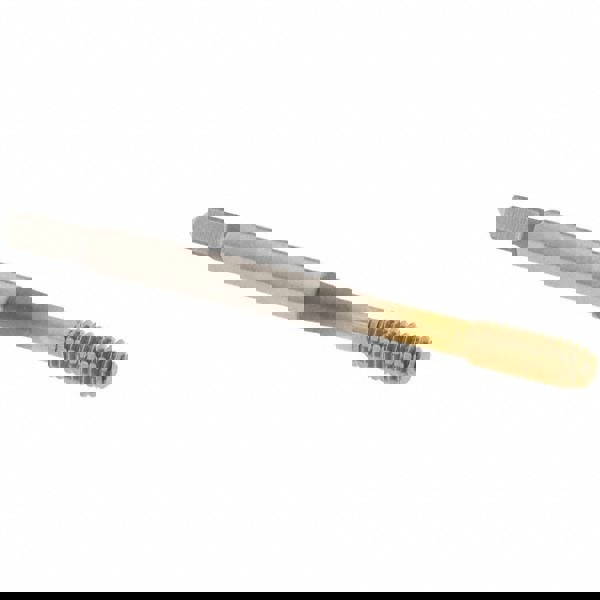 Thread Forming Tap: #8-32 UNC, 2B Class of Fit, Bottoming Chamfer, High-Speed Steel, TiN Finish