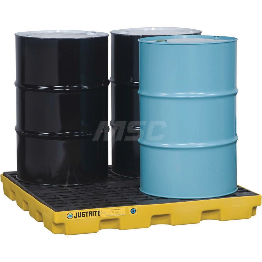 Accumulation Center: 4 Drum, 49.00 gal, 5000.00 lb, Polyethylene