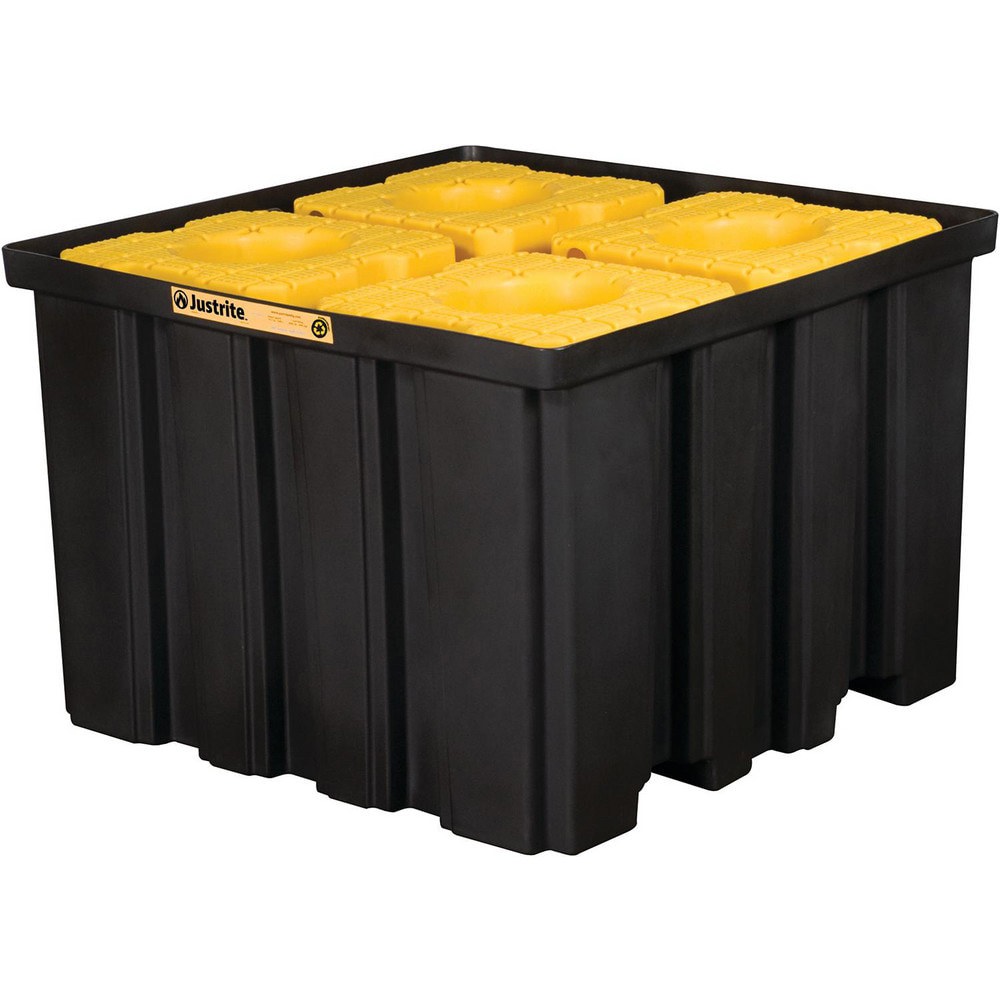 IBC Deck: 372 gal, Plastic, 55