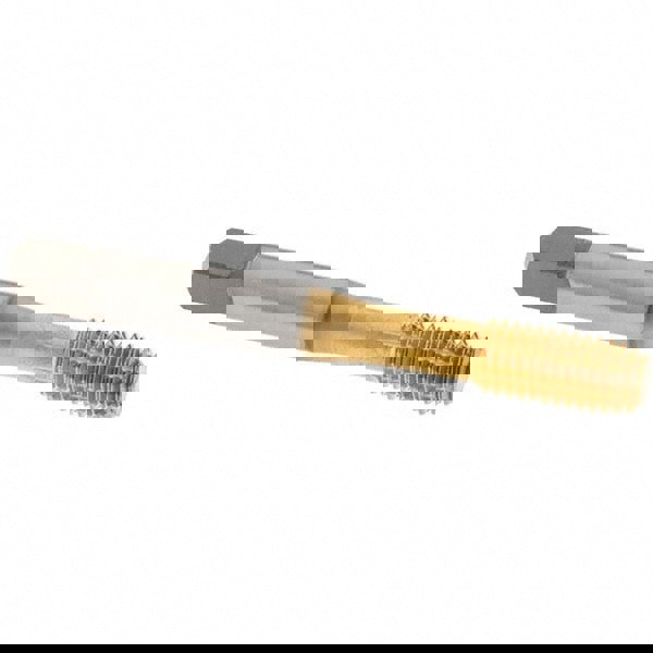 Thread Forming Tap: M8x1.25 Metric, 6H Class of Fit, Bottoming Chamfer, High-Speed Steel, TiN Finish