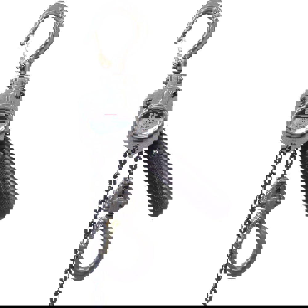 Manual Hand Chain Hoist: 500 lb Working Load Limit, 20' Max Lift