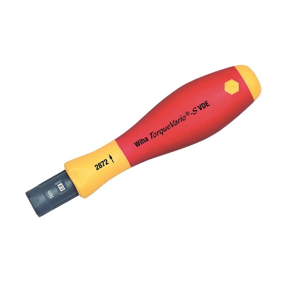 Torque Limiting Screwdrivers; Minimum Torque (Nm): 2.000 ; Maximum Torque (Nm): 7.000 ; Drive Size: 1/4in (Inch); Torque Adjustability: Adjustable ; Overall Length (Inch): 8-1/2 ; Accuracy: +/-6%