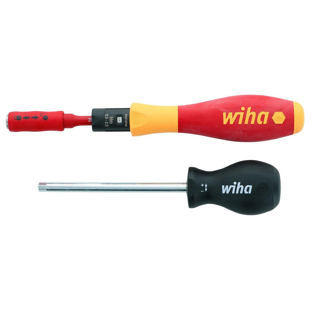 Torque Limiting Screwdrivers; Minimum Torque (Nm): 0.500 ; Maximum Torque (Nm): 2.000 ; Drive Size: 1/4in (Inch); Torque Adjustability: Adjustable ; Overall Length (Inch): 8 ; Accuracy: +/-6%