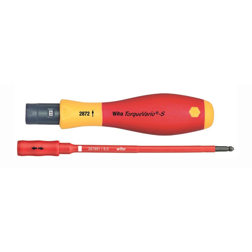 Torque Limiting Screwdrivers; Tip Type: Hex ; Minimum Torque (In/Lb): 5.0 (Pounds); Maximum Torque (In/Lb.): 18.00 ; Drive Size: 1/4in (Inch); Torque Adjustability: Adjustable ; Overall Length (Inch): 8