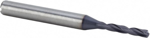 Screw Machine Length Drill Bit: 3.00 mm (0.1181) Dia, 140 deg, Solid Carbide