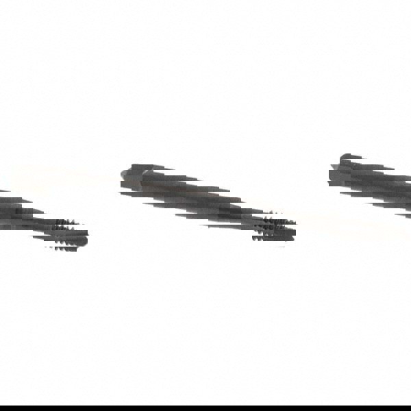 Spiral Point Tap: #4-40 UNC, 2 Flutes, Plug Chamfer, 3B Class of Fit, HSS, Steam Oxide Coated