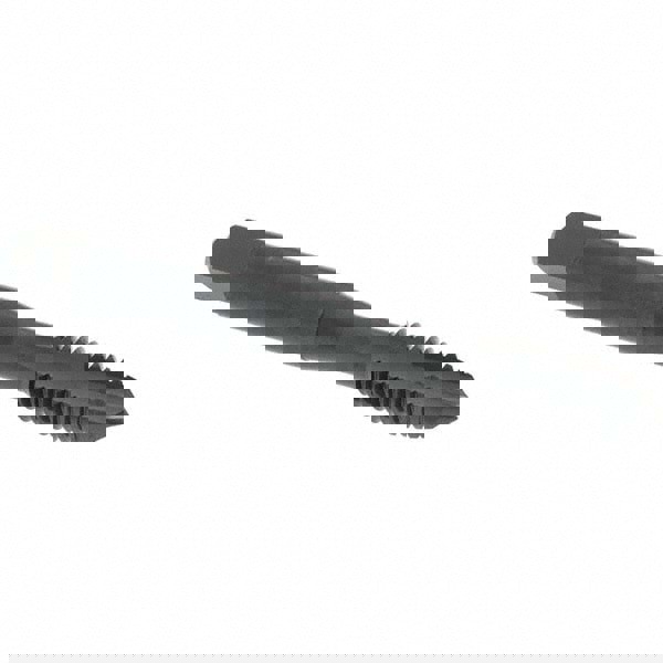 Spiral Point Tap: 5/16-18 UNC, 2 Flutes, Plug Chamfer, 3B Class of Fit, HSS, Steam Oxide Coated