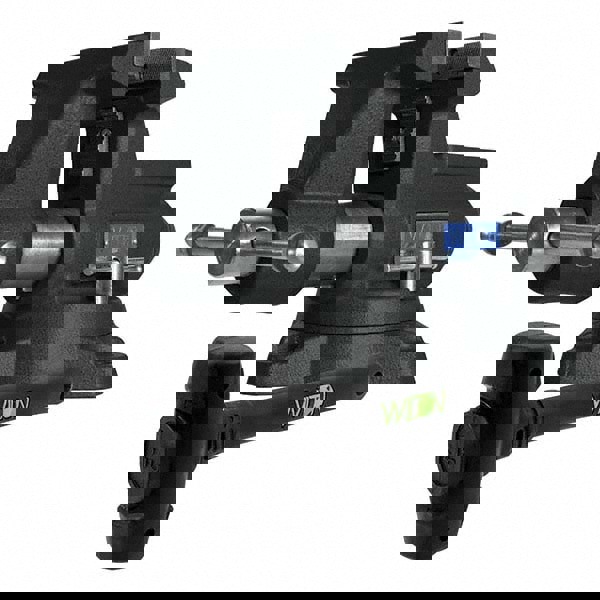 Mechanics Pro Vise Special Edition 855M & 55214 B.A.S.H. Dead Blow Hammer Bench & Pipe Combination Vise: 6 in Jaw Opening, 3-5/8 in Throat Depth