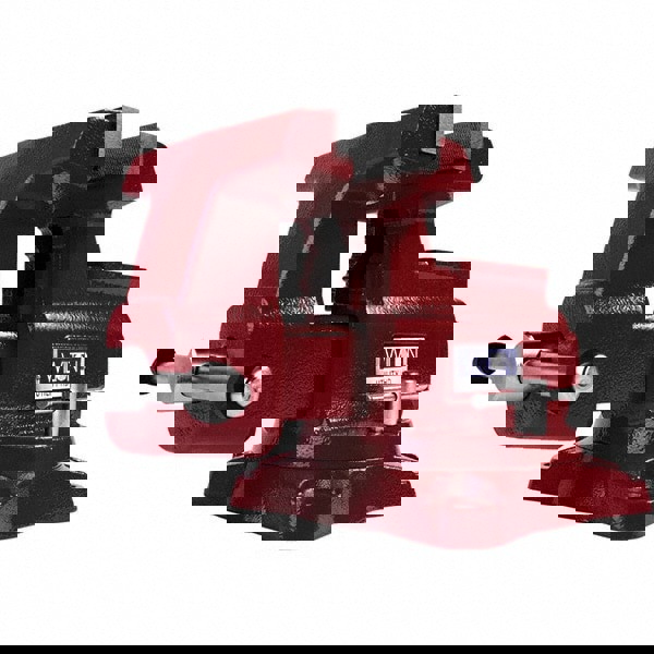 Bench & Pipe Combination Vise: 6-1/4 in Jaw Opening, 4-1/4 in Throat Depth