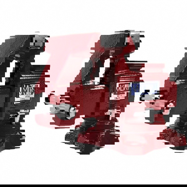 Bench & Pipe Combination Vise: 4 in Jaw Opening, 2-3/4 in Throat Depth