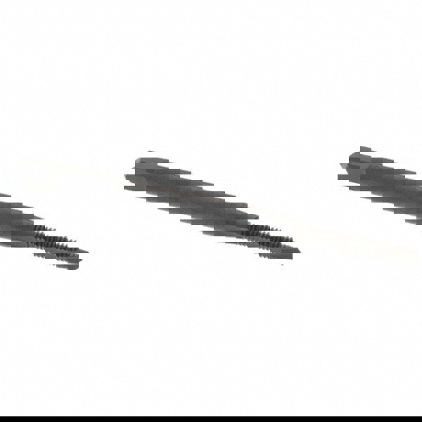 Spiral Point Tap: #2-56 UNC, 2 Flutes, Plug Chamfer, 2B Class of Fit, HSS, Steam Oxide Coated