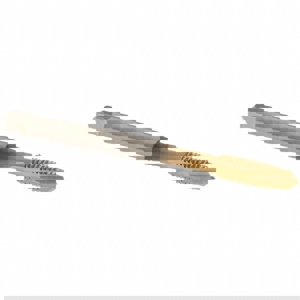 Spiral Point Tap: #10-32 UNF, 2 Flutes, Plug Chamfer, 2B Class of Fit, HSS, TiN Coated