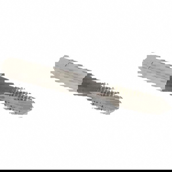 Spiral Point Tap: 3/8-16 UNC, 3 Flutes, Plug Chamfer, 2B Class of Fit, HSS, Bright/Uncoated Coated