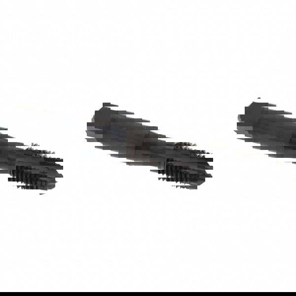 Spiral Point Tap: 3/8-24 UNF, 3 Flutes, Plug Chamfer, 2B Class of Fit, HSS, Steam Oxide Coated