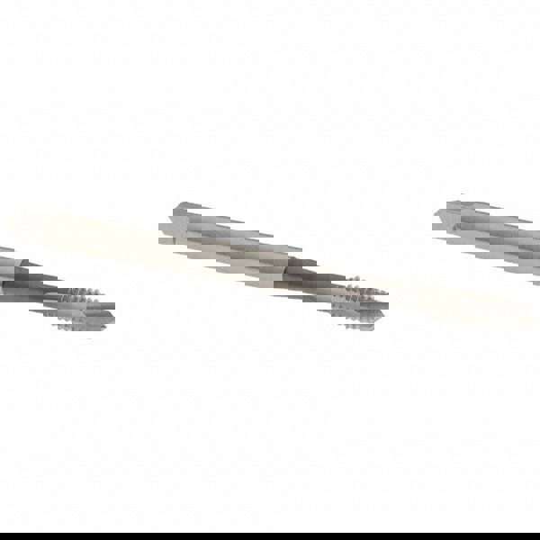 Spiral Point Tap: #5-40 UNC, 2 Flutes, Plug Chamfer, 2B Class of Fit, HSS, Bright/Uncoated Coated