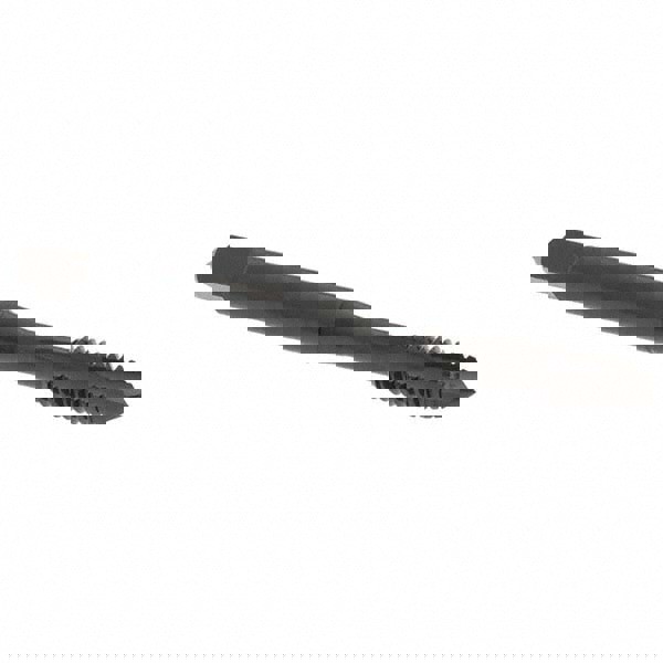 Spiral Point Tap: #12-24 UNC, 2 Flutes, Plug Chamfer, 2B Class of Fit, HSS, Steam Oxide Coated