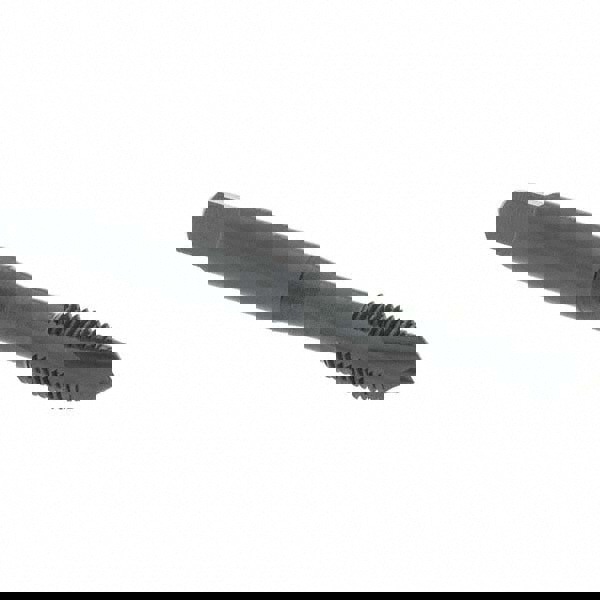 Spiral Point Tap: M8x1 Metric Fine, 3 Flutes, Plug Chamfer, HSS-E Vanadium, Steam Oxide Coated