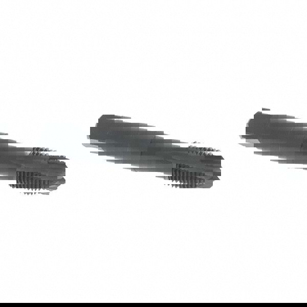 Spiral Point Tap: M10x1 Metric Fine, 3 Flutes, Plug Chamfer, HSS-E Vanadium, Steam Oxide Coated