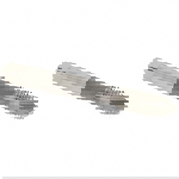 Spiral Point Tap: M10x1.5 Metric, 3 Flutes, Plug Chamfer, 6H Class of Fit, HSS-E Vanadium, Bright/Uncoated Coated