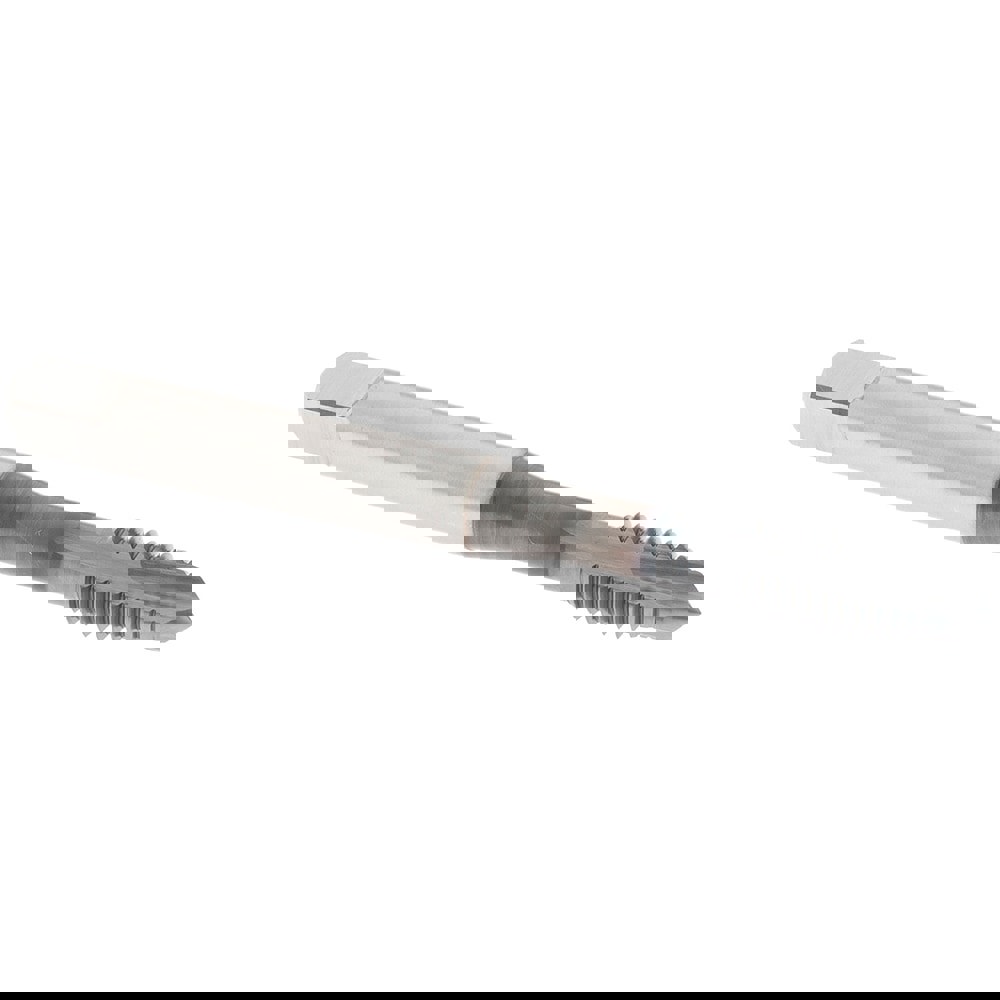 Spiral Point Tap: M6x1 Metric, 3 Flutes, Plug Chamfer, HSS-E Vanadium, TiCN Coated