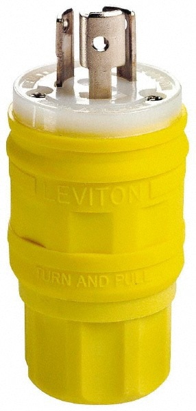 Straight Blade Plug: Industrial, L16-30P