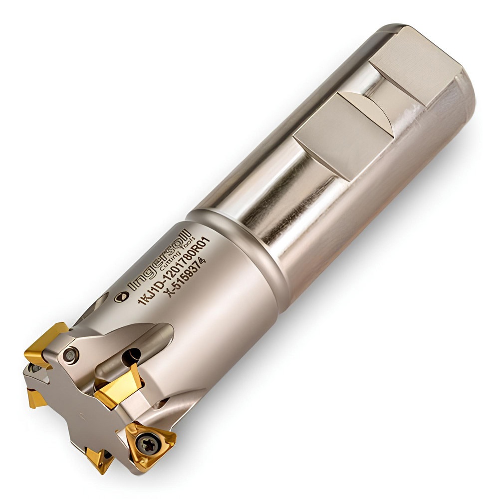 Indexable Square-Shoulder End Mills; Maximum Depth of Cut (mm): 6.99 ; Maximum Depth of Cut (Decimal Inch): 0.2750 ; Cutter Style: 1KJ1D ; Shank Type: Weldon Flat ; Shank Diameter (Decimal Inch): 1.0000 ; Shank Diameter (Inch): 1