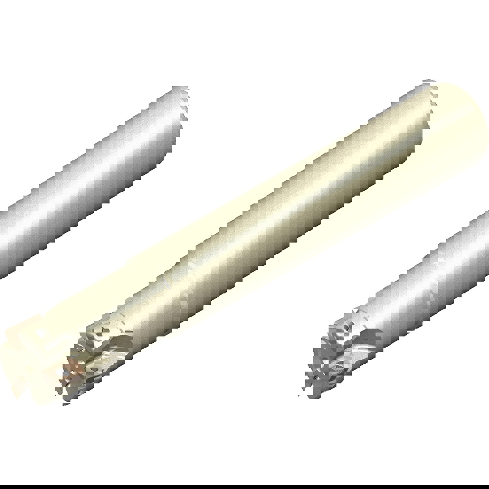 25mm Cut Diam, 10mm Max Depth, 22mm Shank Diam, 170mm OAL, Indexable Square-Shoulder End Mill