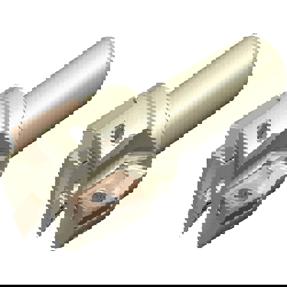 25mm Cut Diam, 15mm Max Depth, 16mm Shank Diam, 70mm OAL, Indexable Square-Shoulder End Mill
