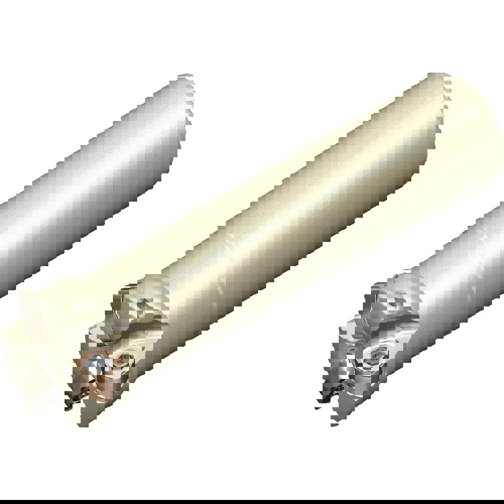 Indexable High-Feed End Mills; Cutting Diameter (mm): 35.00 ; Minimum Cutting Diameter (mm): 35.00 ; Maximum Cutting Diameter (mm): 35.00 ; Maximum Depth of Cut (mm): 3.00 ; Toolholder Style: DMSW ; Shank Type: Cylindrical
