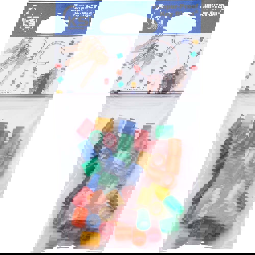 Key Control; Type: Color Tag ; Number of Keys: 0 ; Color: Assorted ; Width (Inch): 1/4