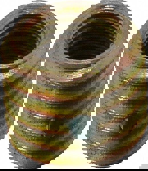 Thread Locking Insert: 1/2-20 Internal Thread, 3/4-10 External Thread, UNF, 21/32
