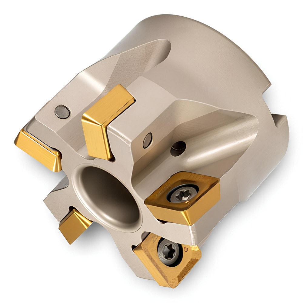Indexable Chamfer & Angle Face Mills; Minimum Cutting Diameter (Decimal Inch): 2.5000 ; Minimum Cutting Diameter (Inch): 2-1/2 ; Maximum Cutting Diameter (Decimal Inch): 2.5000 ; Maximum Depth of Cut (Decimal Inch): 0.4400