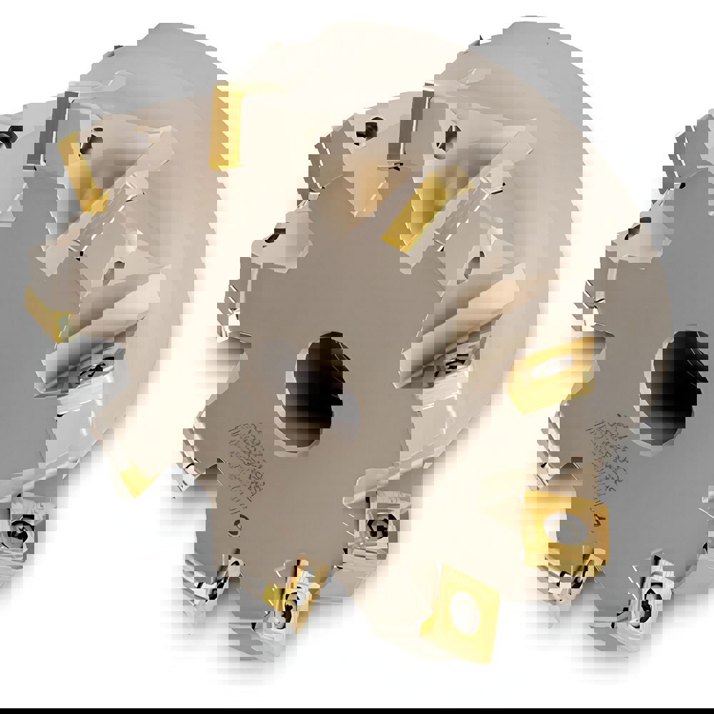 Indexable High-Feed Face Mill: 2.885 to 4