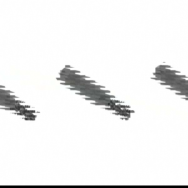 Spiral Flute Tap: #3-48, UNC, 2 Flute, Modified Bottoming Chamfer, 2B Class of Fit, Vanadium High-Speed Steel, Oxide Finish