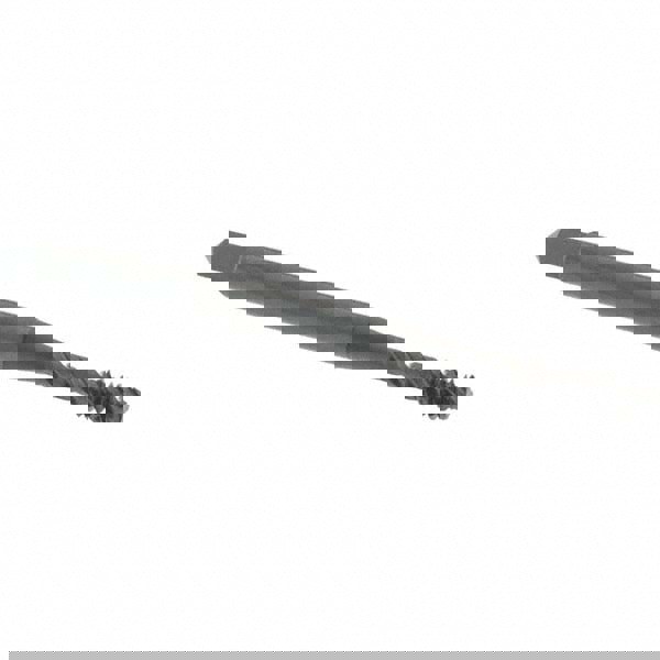 Spiral Flute Tap: #4-40, UNC, 3 Flute, Modified Bottoming Chamfer, 2B/3B Class of Fit, Vanadium High-Speed Steel, Oxide Finish