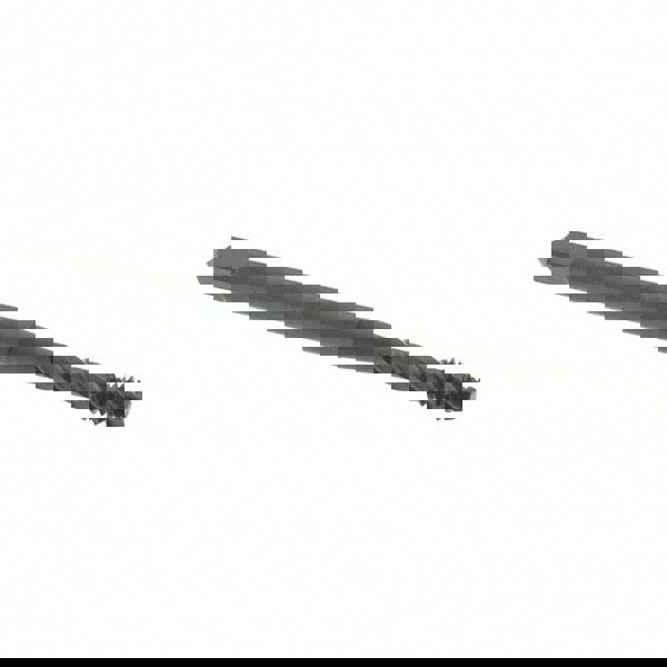 Spiral Flute Tap: #5-40, UNC, 3 Flute, Modified Bottoming Chamfer, 2B/3B Class of Fit, Vanadium High-Speed Steel, Oxide Finish