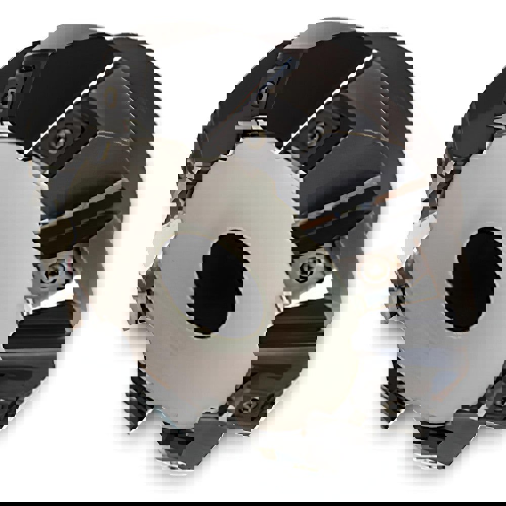 Indexable Chamfer & Angle Face Mills; Minimum Cutting Diameter (Decimal Inch): 4.0000 ; Minimum Cutting Diameter (Inch): 4 ; Maximum Cutting Diameter (mm): 118.62 ; Maximum Cutting Diameter (Decimal Inch): 4.6700