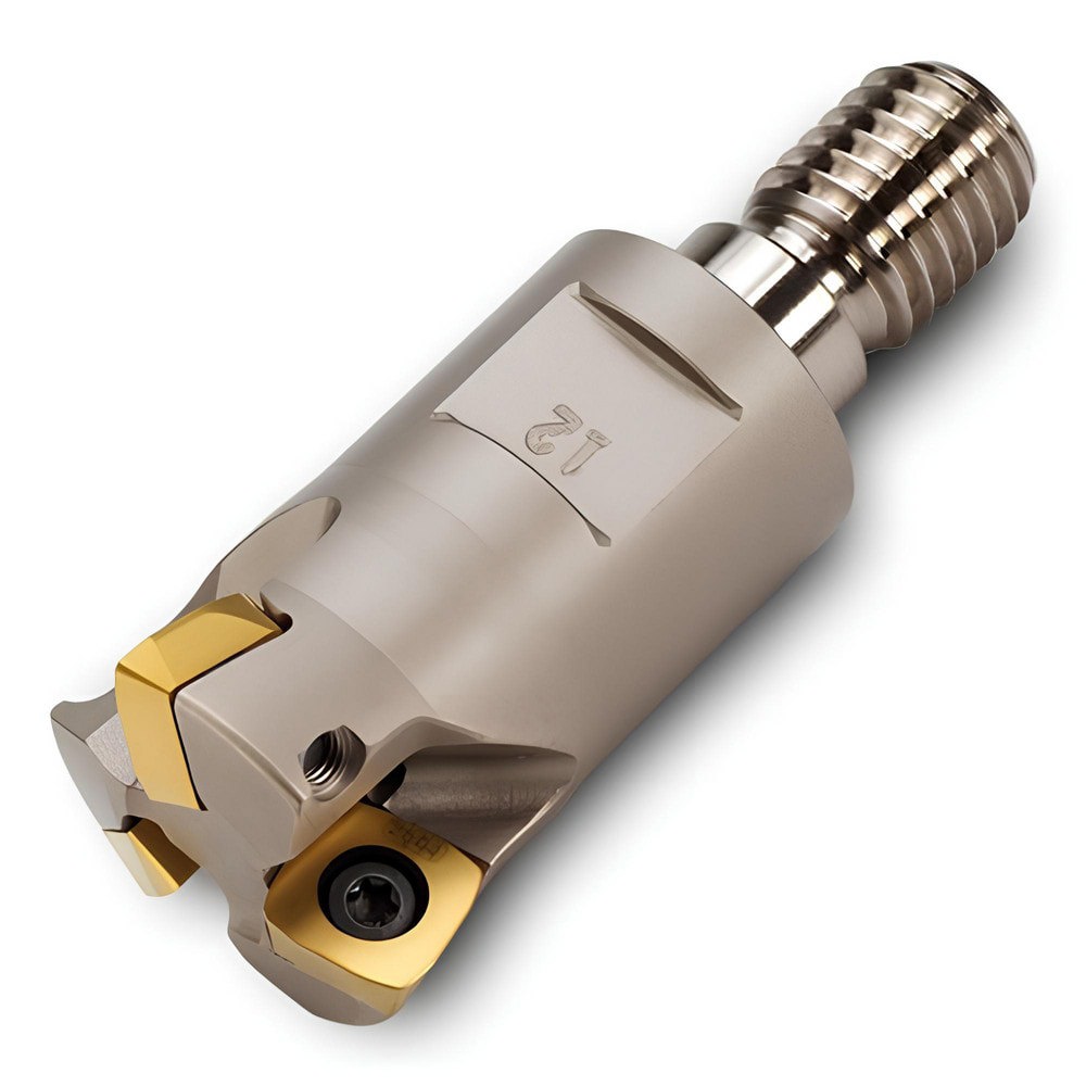 Indexable High-Feed End Mill: 1-1/4