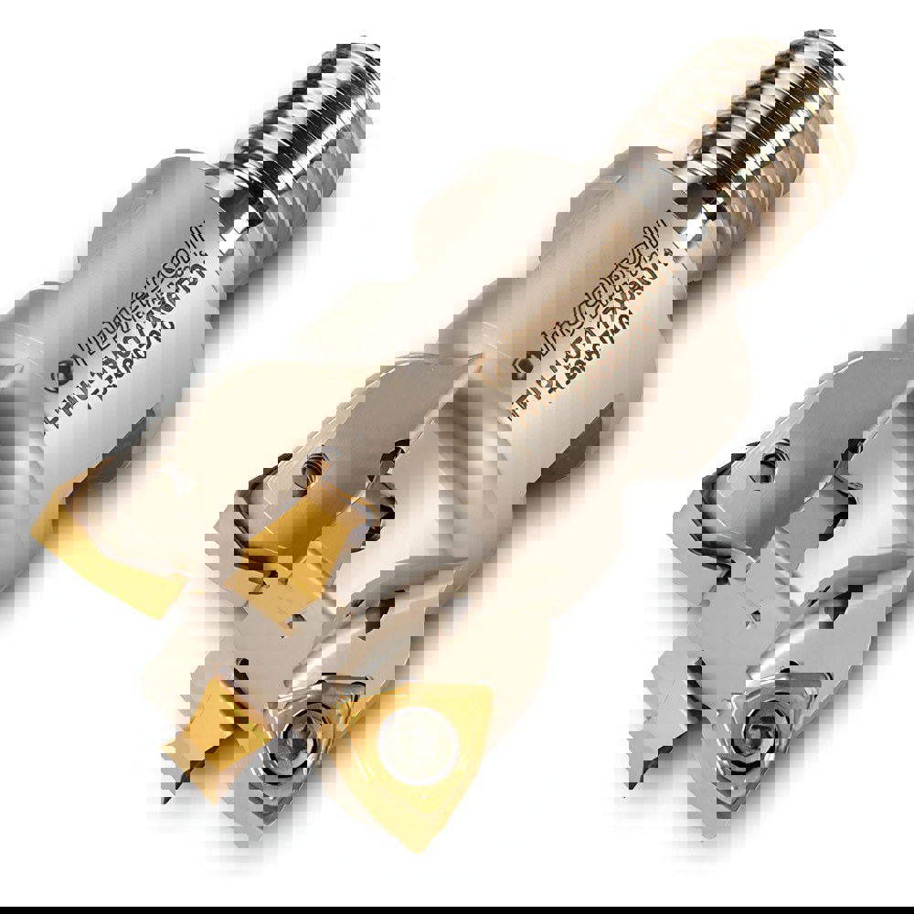 Indexable Plunge End Mills; Minimum Cutting Diameter: 0.7900in ; Maximum Cutting Diameter: 1.2500in ; Maximum Depth Of Cut: 0.2300in ; Toolholder Style: FHU ; Compatible Insert Style: WN.U ; Compatible Insert Size Code: 0606