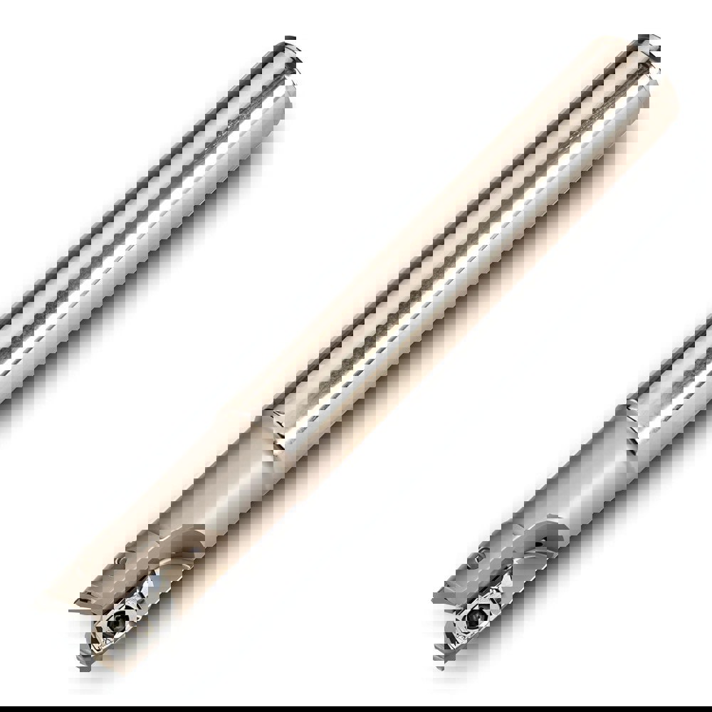 Indexable Square-Shoulder End Mills; Maximum Depth of Cut (mm): 16.00 ; Maximum Depth of Cut (Decimal Inch): 0.6300 ; Cutter Style: 1AX2K ; Shank Type: Cylindrical ; Shank Diameter (Decimal Inch): 1.0000 ; Shank Diameter (Inch): 1