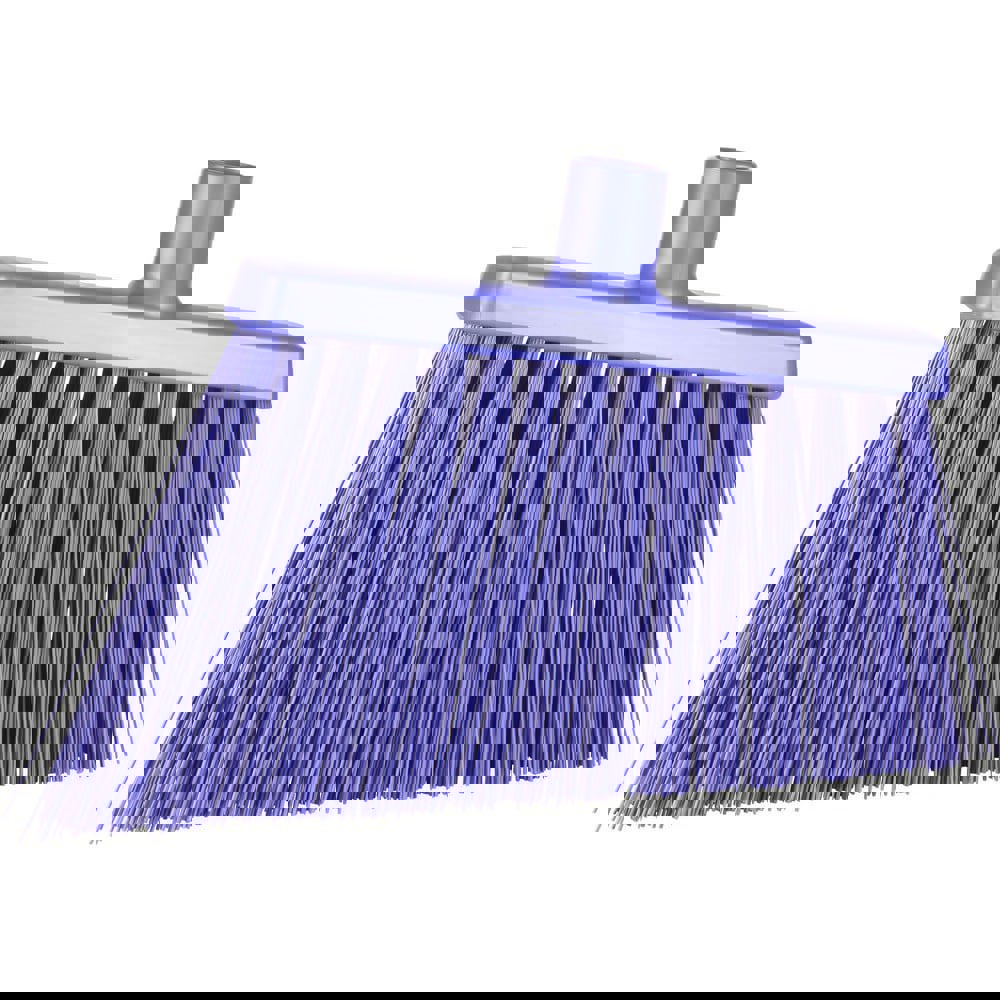 Angled Brooms; Handle Connection Type: Threaded ; Brush Width (Decimal Inch): 11.5 ; Brush Width: 11-1/2 (Inch); Bristle Material: Polyester ; Bristle Length (Inch): 6-11/16 ; Bristle Color: Purple