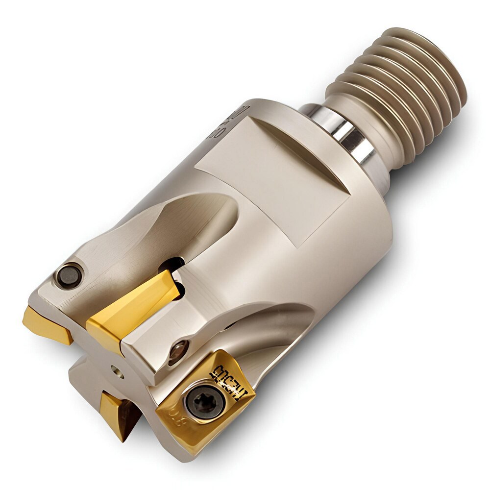 Indexable Square-Shoulder End Mills; Maximum Depth of Cut (mm): 11.94 ; Maximum Depth of Cut (Decimal Inch): 0.4700 ; Cutter Style: 12J1R ; Shank Type: Modular ; Insert Holding Method: Screw ; Maximum Ramping Angle: 4.6