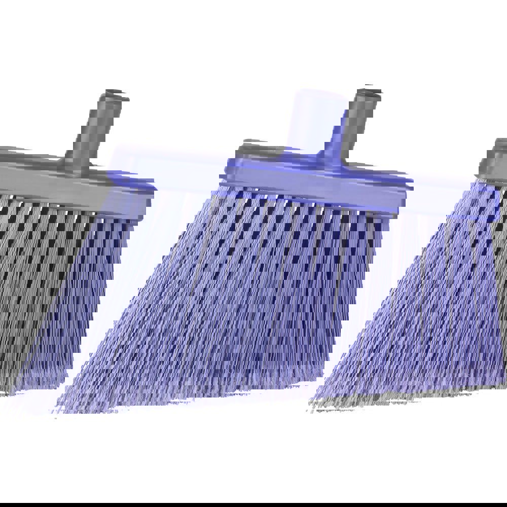 Angled Brooms; Handle Connection Type: Threaded ; Brush Width (Decimal Inch): 11.5 ; Brush Width: 11-1/2 (Inch); Bristle Material: Polyester ; Bristle Length (Inch): 5-1/2 ; Bristle Color: Purple